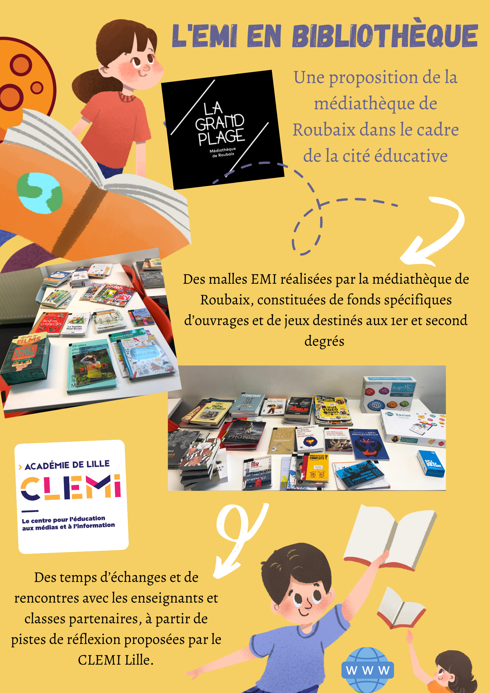 L'EMI en bibliothèque