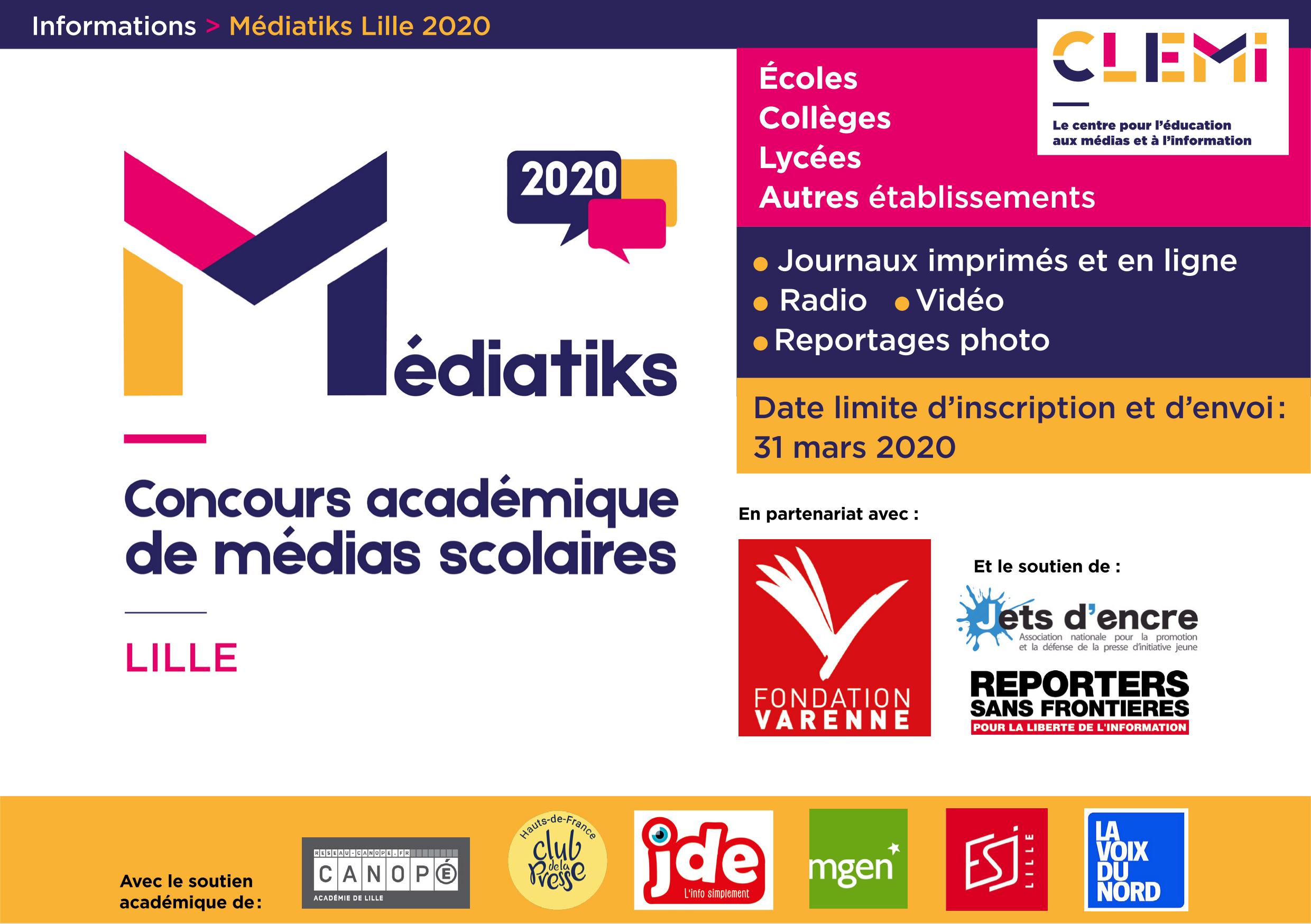 flyer médiatiks lille