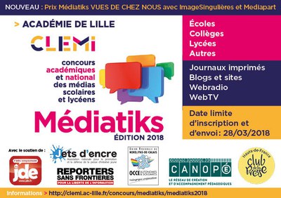 LILLEMédiatiks 18 Flyer