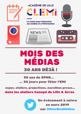 Mois des médias spécial 30 ans
